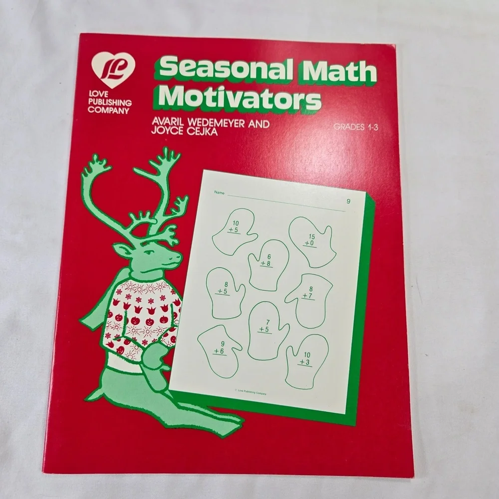 Math Workbooks Lot of 3 K through 3rd Seasonal Math Color by Number Homeschool